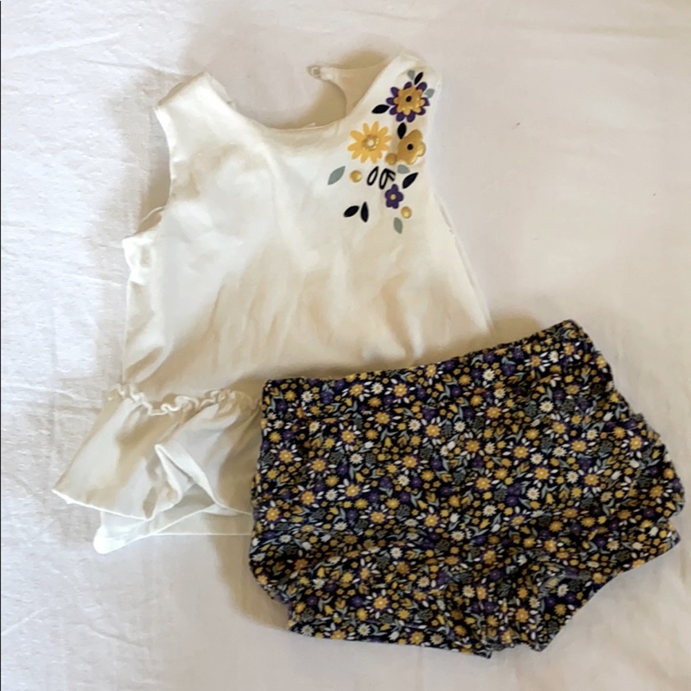 Baby girl matching outfit